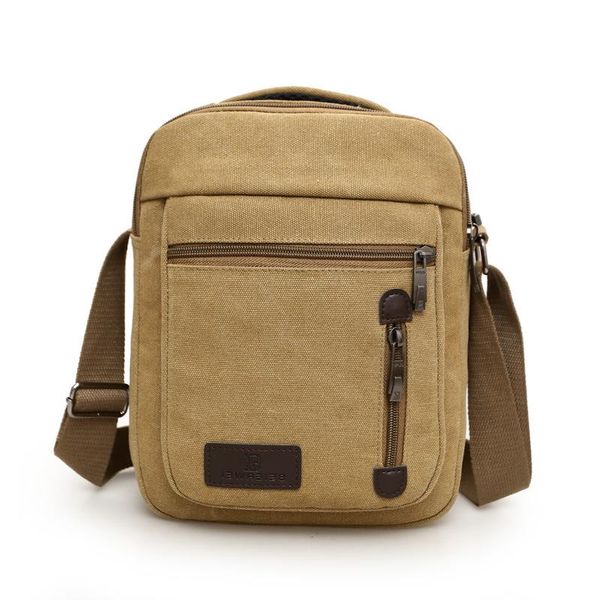 

multifunctional exclusively canvas bag new foreign color trade travel men's messenger cross-border solid shoulder 2021 fo rvrue