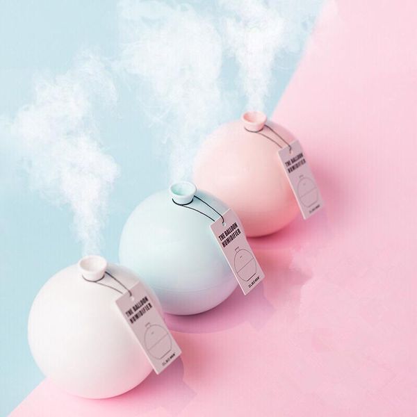 

humidifiers 200ml balloon ultrasonic air humidifier usb aroma diffuser fashion color cute office home pregnant aromatherapy humidificador