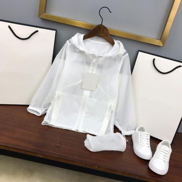 

coat high-end custom 2021 summer products models of men and women with the same sunscreen clothing, lightweight, breathable,, Blue;gray