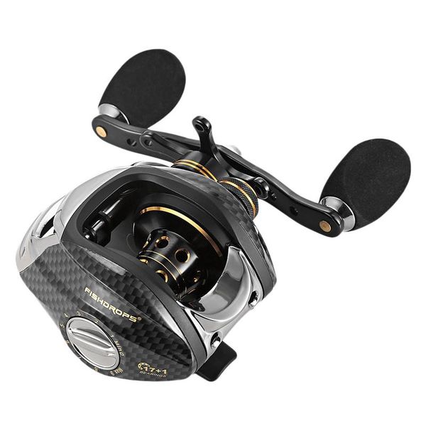 

baitcasting reels fishing reel 6.3:1 right hand one way clutch saltwater ocean high speed low profile