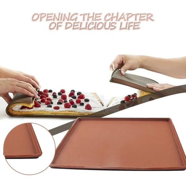 

silicone healthy chef raised baking sheet silicone roasting baking mat pan grade pan mat pyramid