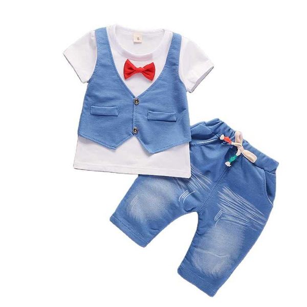 

new summer infants fashion solid clothes children casual costume baby boy girls t-shirts shorts 2pcs/sets kids cotton tracksuits, White