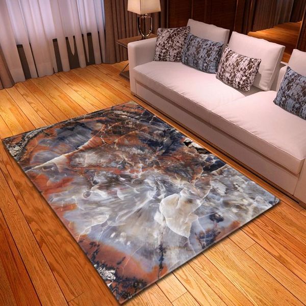 

3d modern marble living room carpet bathroom large carpet home non-slip children rug bedroom decoration floor mats doormat decor