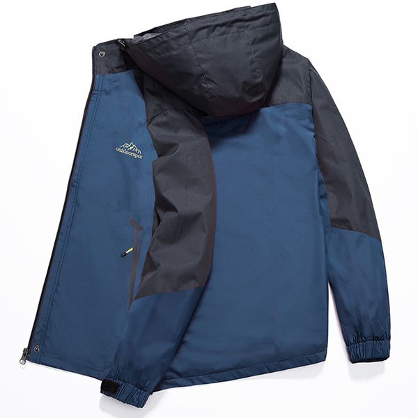 

casual jacket men breathable windbreaker jackets male outdoor trekking climbing anti-uv waterproof windproof hooded coat 5xl, Black;brown