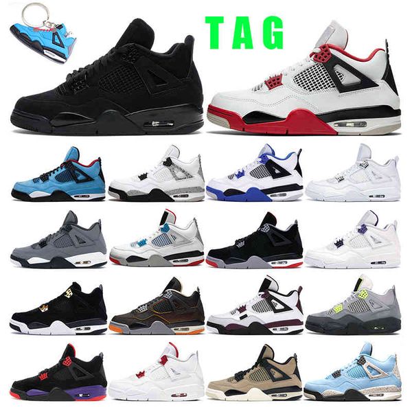 

jumpman 4 mens basketball shoes 4s paris black cat fire red white cement pure money cool grey women sports sneaker trainers fashio