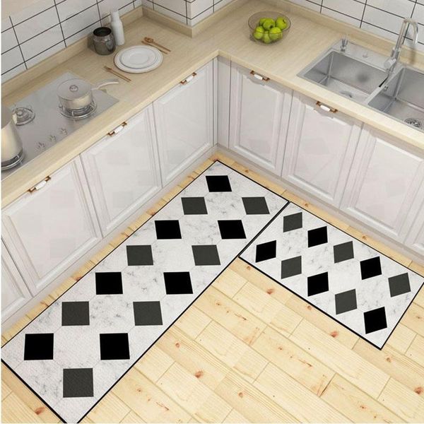 

kitchen printed non-slip carpet kitchen rug soft absorbent mat doormat carpet 16"x24" 16"x47" 1pc tb sale