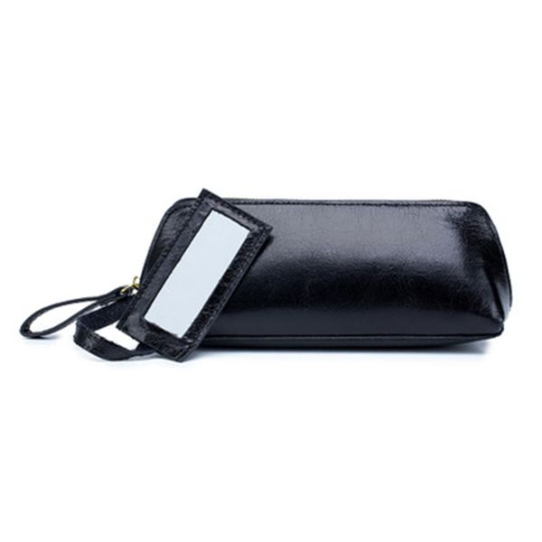

new leather lady cosmetic bag portable high-end multifunctional portable clutch bag fashion travel multifunctional storage bag