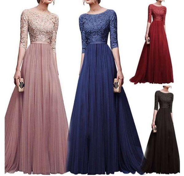 

new autumn and winter chiffon evening drs long skirt, Black;gray