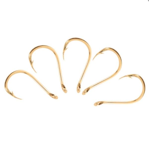 

fishing hooks 1000 bulk golden no. 3-12