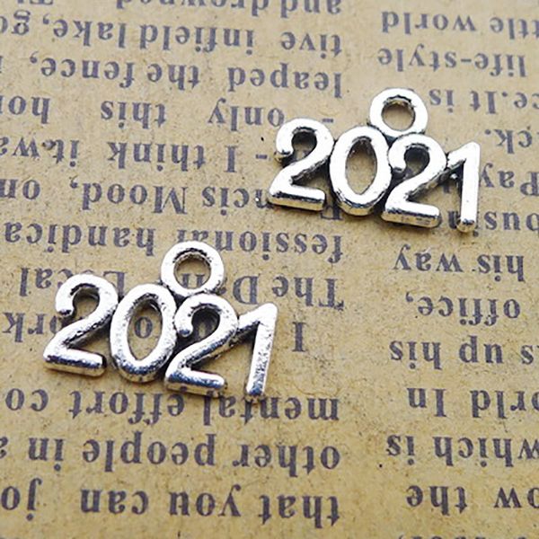 

rainxtar alloy year 2020 2021 2022 2023 number charms 200pcs aac1667, Bronze;silver