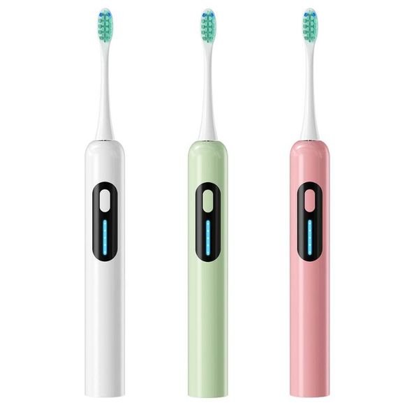 

smart electric toothbrush huimai sonic timer brush 5 mode touch screen usb rechargeable waterproof tooth brushes