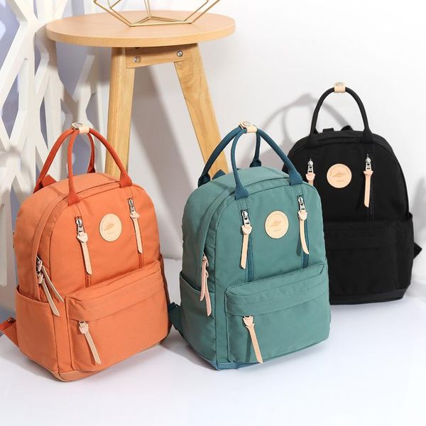 

diaper bags backpack travel simple leisure waterproof canvas bag for female college students