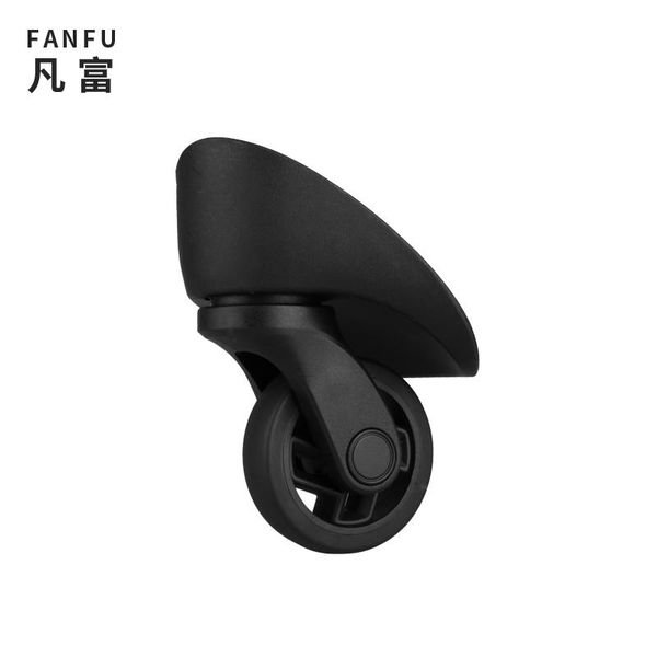 

bag parts & accessories suitcase universal wheel luggage accessorie repair part spinner casters for travel customs box, Black