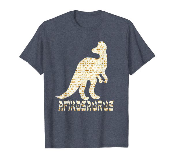 

afikosaurus pesach passover funny t-shirt gift, White;black