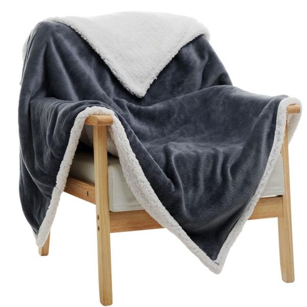 

4 colors velvet home blanket wool baby sheep bedding flannel plush blanket warm wool bed sofa soft sheep 130x160cm d30