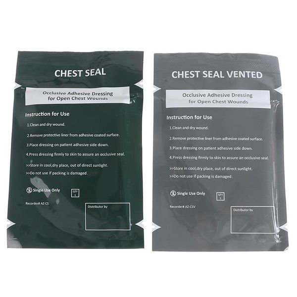

outdoor gadgets north american rescue hyfin chest seal vented