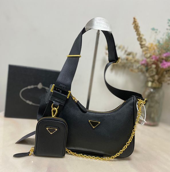 

luxurys designers bags fashion edition crossbody bag tote re-edition 2005 brand logo shoulder women designer purses handbags wallet neverful