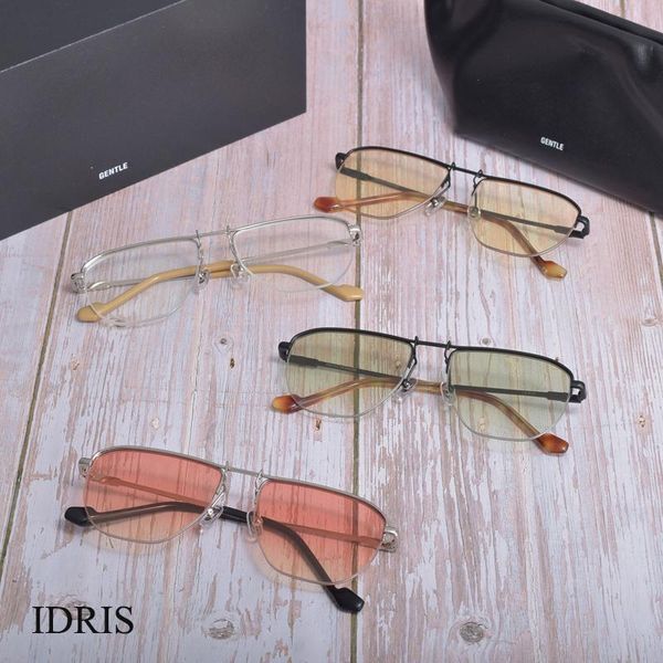 

fashion sunglasses frames gm 2021 style eyewear pilot prescription eyeglasses frame gentle idris optical glasses monster reading, Black