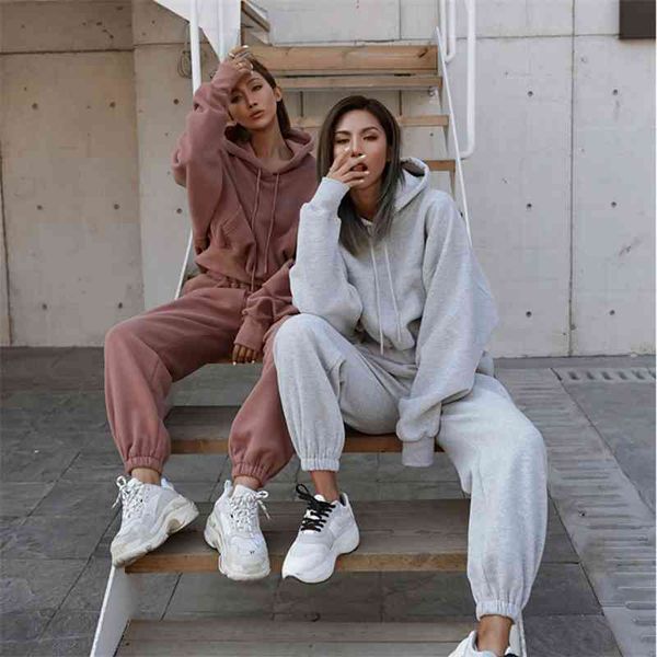 

autumn and winter 2021 women's wear new casual sweater jacket sports, Gray
