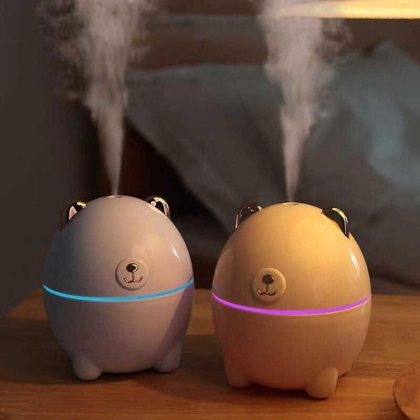 

humidifiers mini 220ml ultrasonic air humidifier romantic soft light usb essential oil diffuser car purifier aroma anion mist maker
