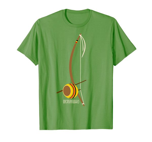 

capoeira berimbau instrument music power 6 t-shirt, White;black