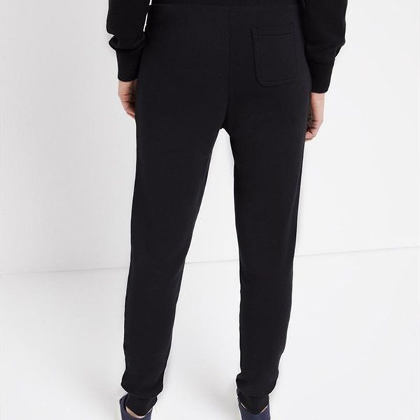 

women's pants & capris women spring autumn cotton solid color embroidery pant female slim fashion black casual ladies trousers, Black;white