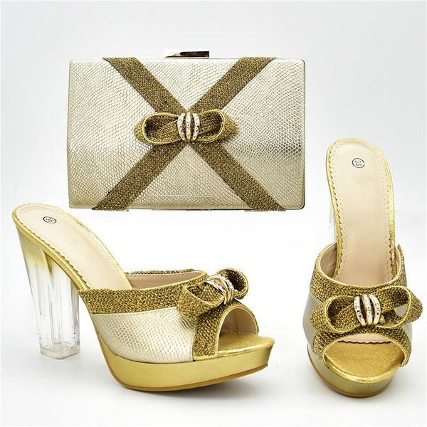 

dress shoes latest italian designer and bags matching set decortaed with rhinestone high heel women bag in italy, Black