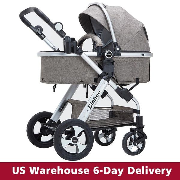 

baby stroller high-landscape bidirectional buggy pram folding