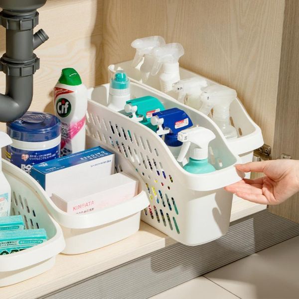 

storage baskets 3 size tablecabinet wheel basket sundry kitchen seasoning bottle sorting box bathroom bins