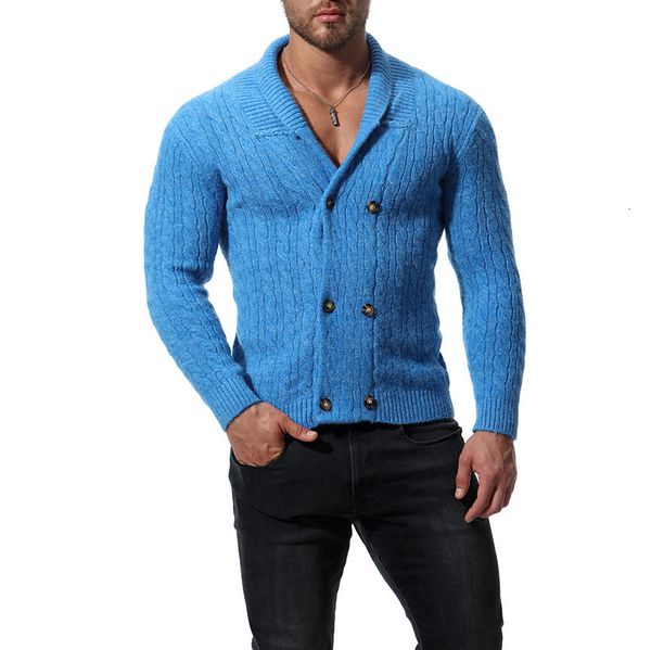 

solid 2021 new casual sweater autumn winter warm men clothes qd69, White;black