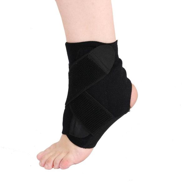 

ankle support ankle brace stabilization with pe board splint adjustable compression braces for football, Blue;black
