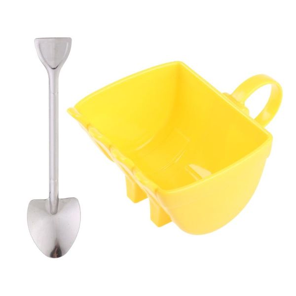 

mugs 330ml excavator bucket model coffee creative for dessert ceramic cups gift cake