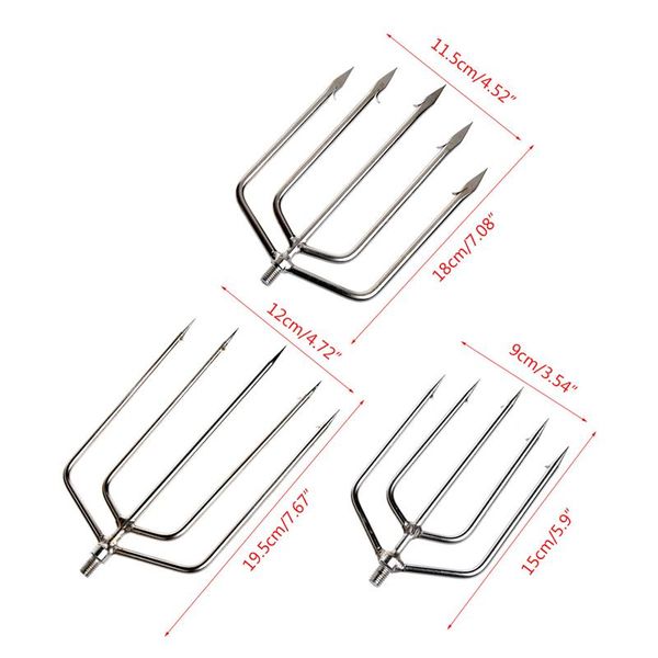 

fishing accessories 34ye stainless steel prong harpoon fish fork ice breaker accessorytackletool