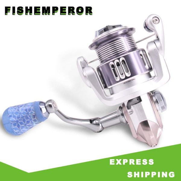 

2021 new baitcasting fishing reel spinning metal spool coil fishing wheel 8kg max drag 5.0:1 high speed sea reel 8+1bb