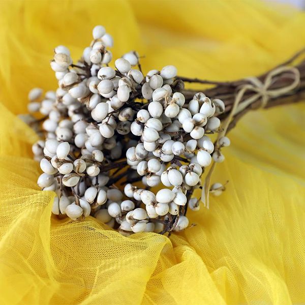 

decorative flowers & wreaths natural white fruits home decor dried real mini fruit plants small flower wedding deco marriage party living ro