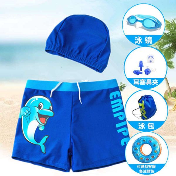 

children's swimming trunks boys' suit, Blue