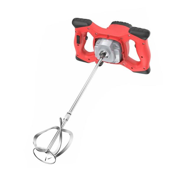

power tool sets 2100w electric concrete cement plaster handheld drill mixer stirring mortar putty powder mixing machine
