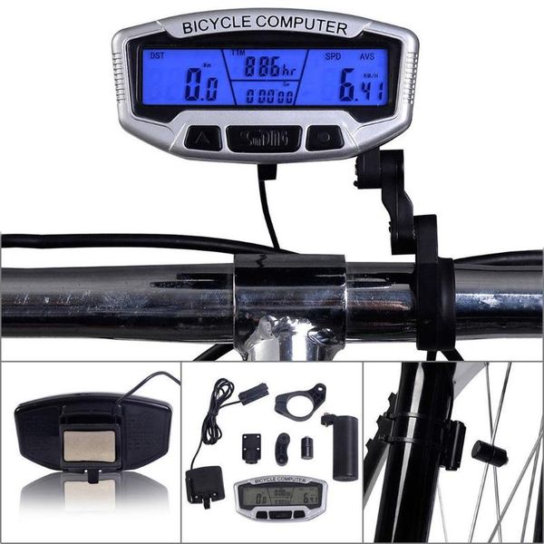 

bike computers luminous multi-function bicycle odometer cycling speedometer accessories