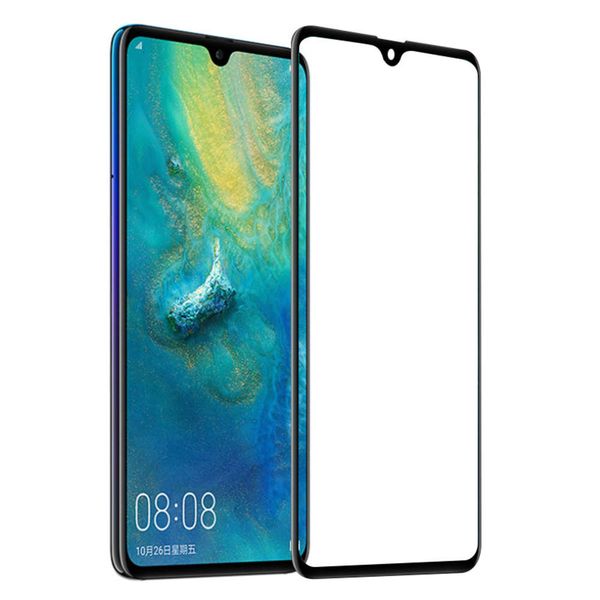 

mobile phone huawei mate20 glass full screen printing toughened film
