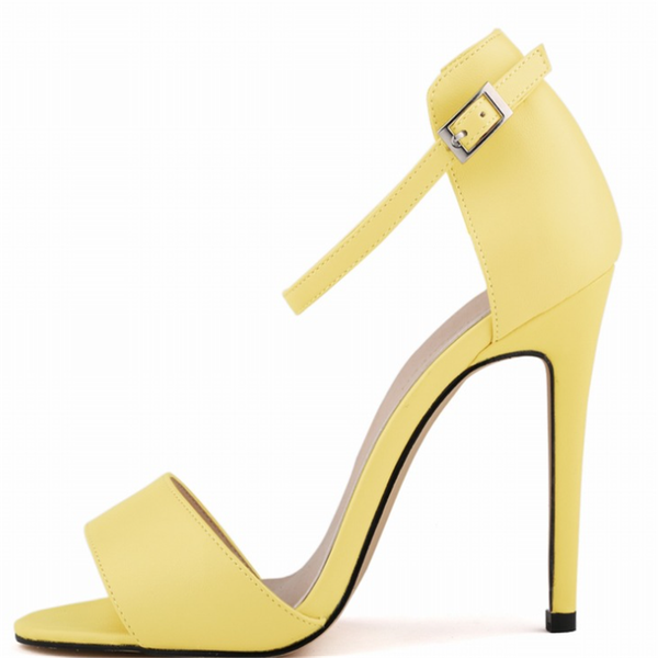 

2021 fashion summer open toe slim high heel garden shoes women's cool shoes 1713, Black