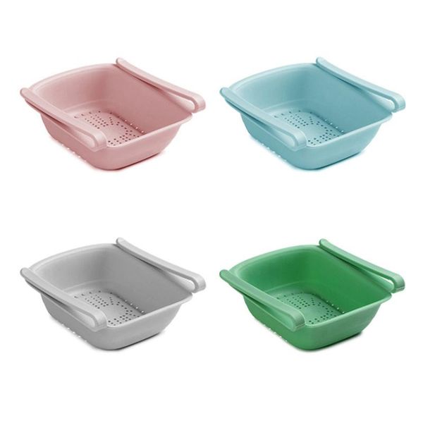 

storage baskets kitchen rack organizer box shelf fridge accessories