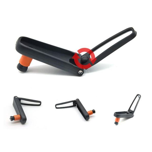 

bike groupsets bicycle vice handlebar folding rearview mirror convex view mountain 360 degrees rotation reflector