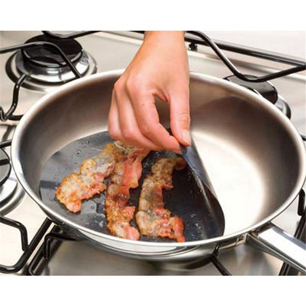 

rolling pins & pastry boards 2pcs reuseable non-stick mat pan fry liner sheet cooking wok pad kitchen bbq baking mats tool round