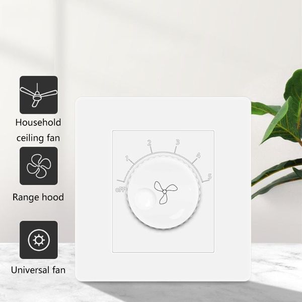 

electric fans y98b universal surface mounted ceiling fan speed controller control switch five-speed square