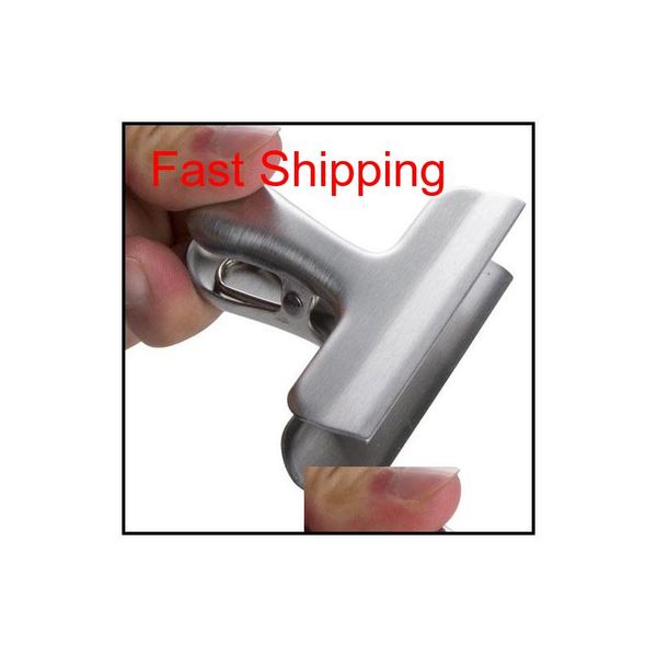 

sell stainless steel snack sealing clips food clips seal the coffee beans seal food storage bags food saver travel kitchen le3wx 47s8f