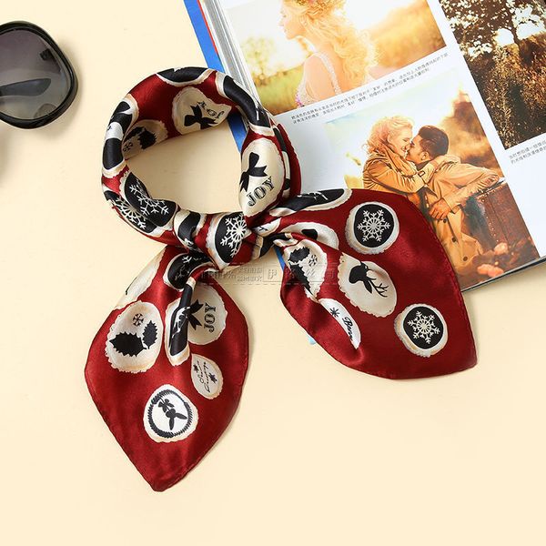 

new thickened 12mm small square towel 100% silk seal 4 colors, Blue;gray