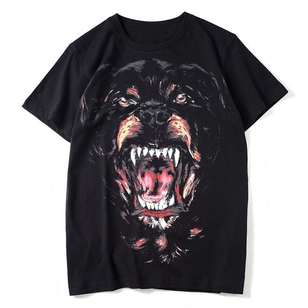 

mens animal print t shirts black mens fashion stylist summer t shirts short sleeve s-xxl 2021 new men's t-shirts, White;black