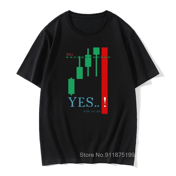 

men's t-shirts novelty investment day trade scalper forex stock market trader t shirt summer short sleeve 100% cotton graphic t-shirt, White;black