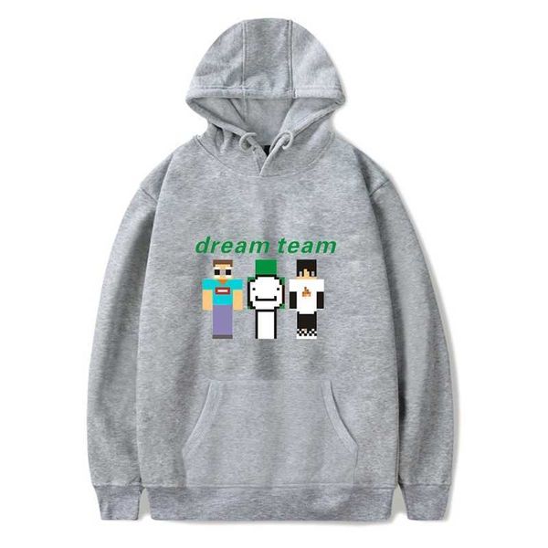 

2020dreamwastaken 2d printing street casual fashion loose men's and women's hooded sweater, Black