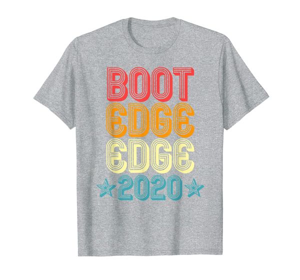 

it's boot edge edge - retro disco style t-shirt, White;black
